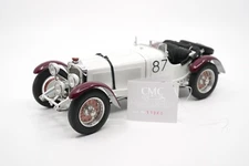 CMC 1/18 1931 Mercedes-Benz SSKL Mille Miglia #87 "White Elephant" M-055