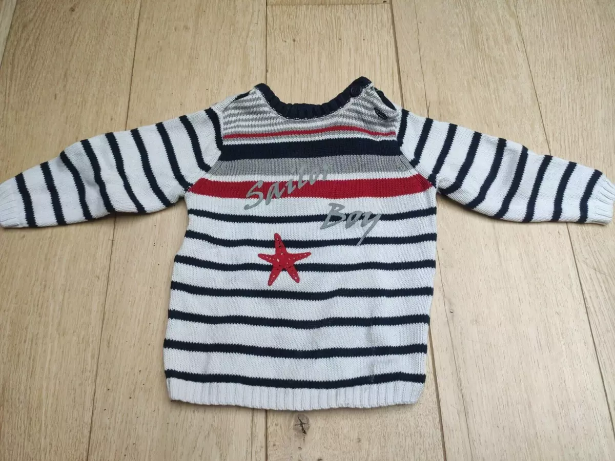 Mariniere Pull Marin 6 Mois pour Garcon Fille Bebe Enfant Unisexe Orchestra eBay