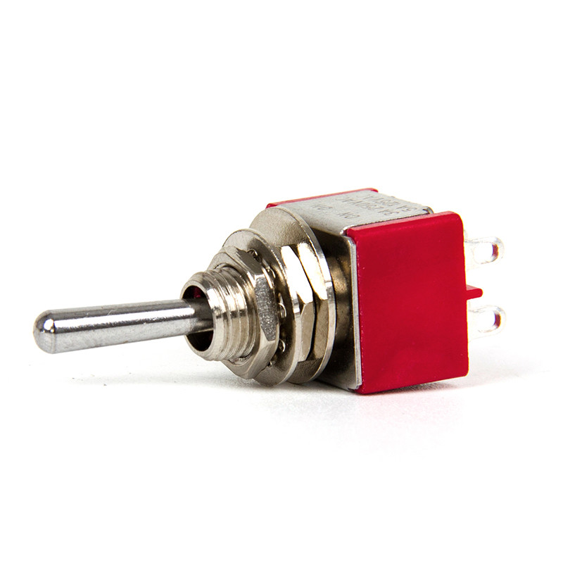 Mini Electric Guitar Toggle Switch DPDT 2 Position ON ON 6 Guitar Parts