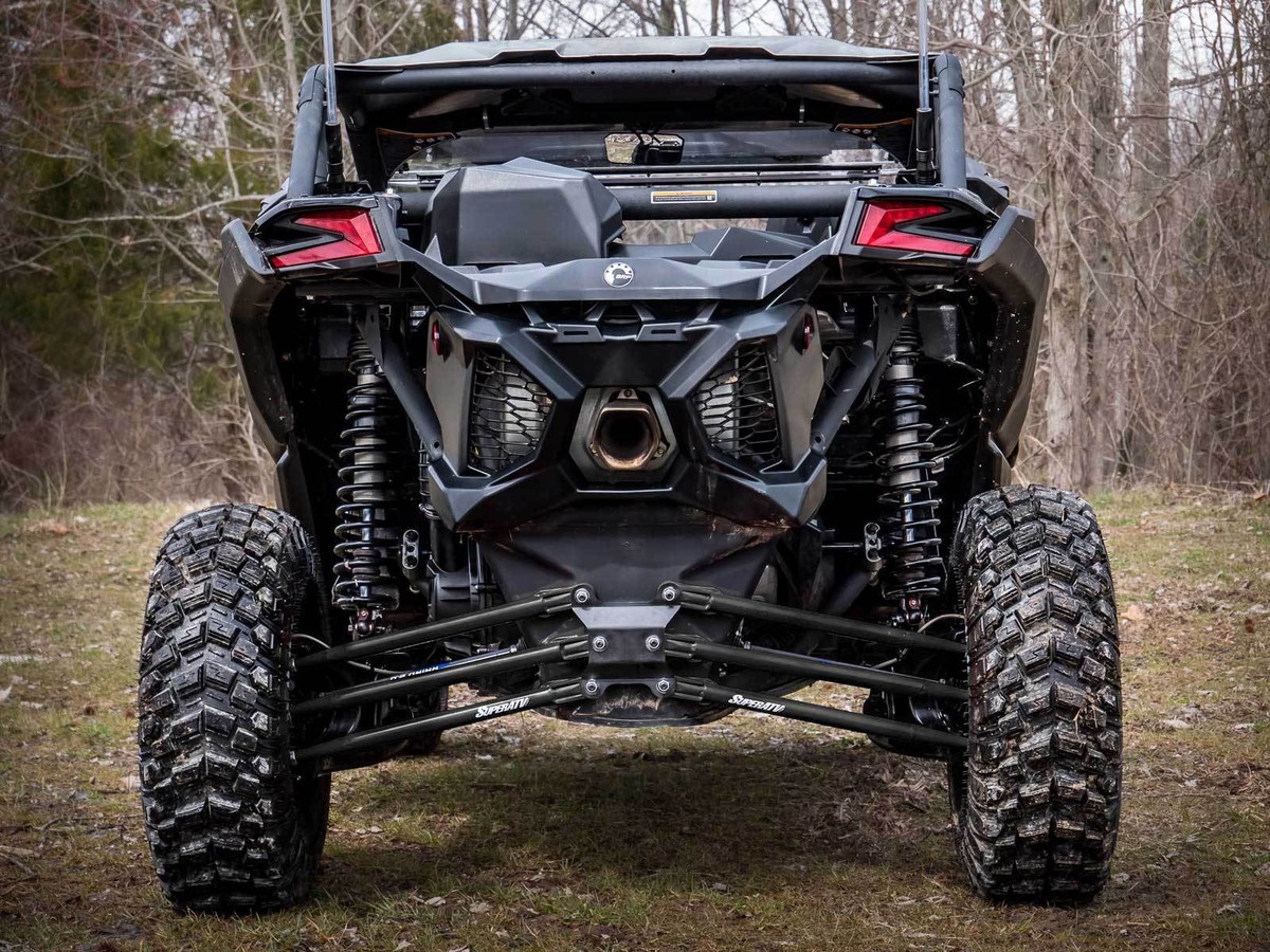 トップス r.r SuperATV Tubed Rear Radius Rods for Can-Am Maverick