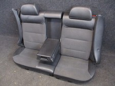 LEDER Rücksitzbank VW Passat 3BG W8 VARIANT Ausstattung Sitz SCHWARZ