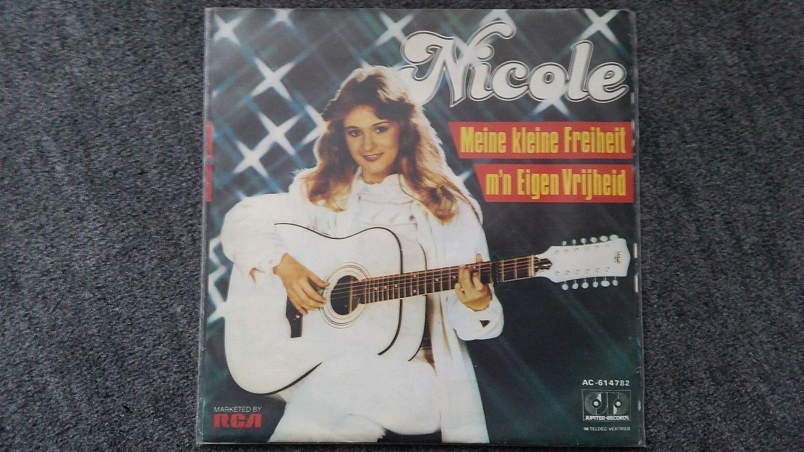 7"" Single Vinyl Nicole - M'n Eigen Vrijheid SUNG IN DUTCH