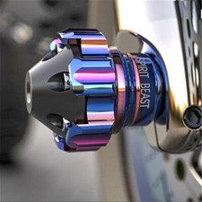 2PCS Universal Aluminum Motorcycle Front Fork Cup Protection Crash Pad Guard