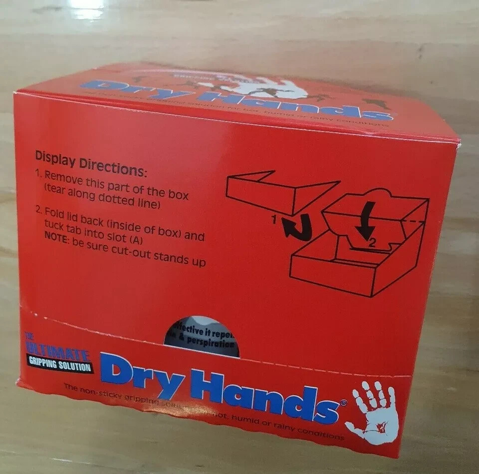 DRY HANDS 2 oz.(12 PACK CASE) Sport Grip Powder for Pole Dancing