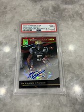 2020 Panini Elite Ke’Shawn Vaughn RC Auto Turn Of The Century Black 1/1 PSA 9