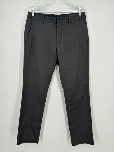 Bonobos Pantalon Homme 32x30 Gris Coupe Athlétique Manteco Made in Italy