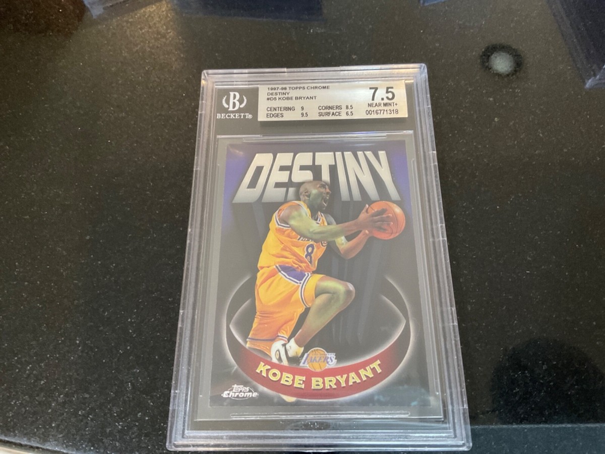 その他 KOBE BRYANT 1998 TOPPS REFRACTOR DESTINY 1997-98 Topps Chrome - Destiny Kobe Bryant #D5 Refractor for sale