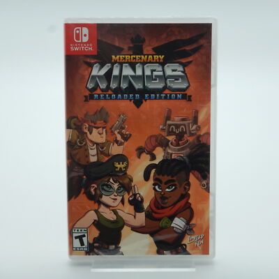 Mercenary Kings Reloaded Edition - Nintendo Switch Limited Run - Neu OVP Sealed