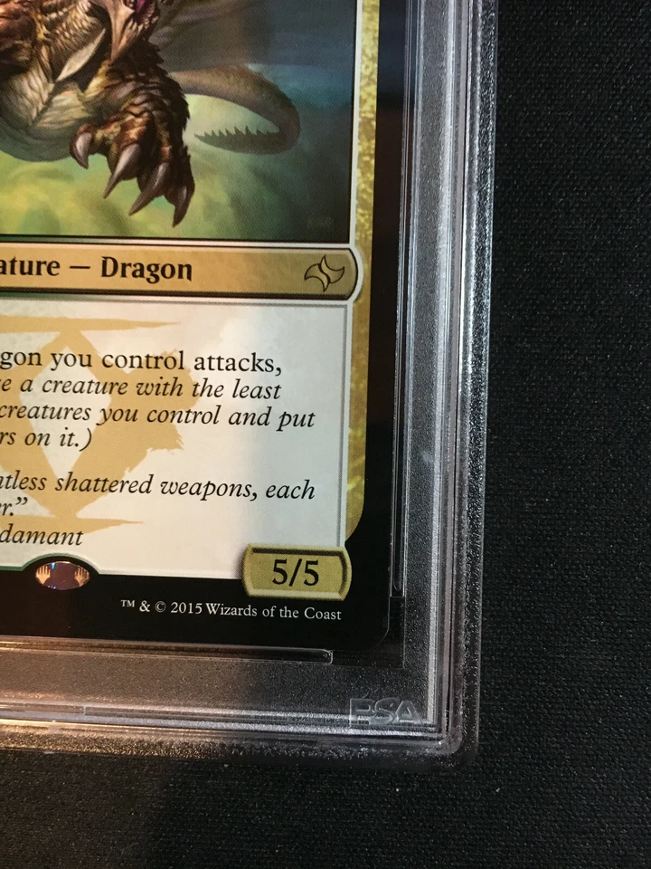 2015 Magic The Gathering Fate Reforged - Dromoka, The Eternal Legendary - PSA 10 - Image 2 of 4