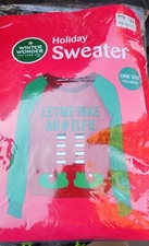 NIP Womans Winter Wonder Lane "Let Me Take An Elfie" Ugly Christmas/Holiday...