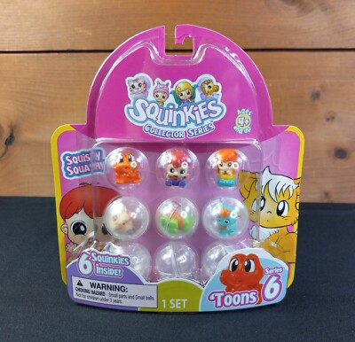 Squinkies Collector Series 6 Pack from Series 6 'Toons