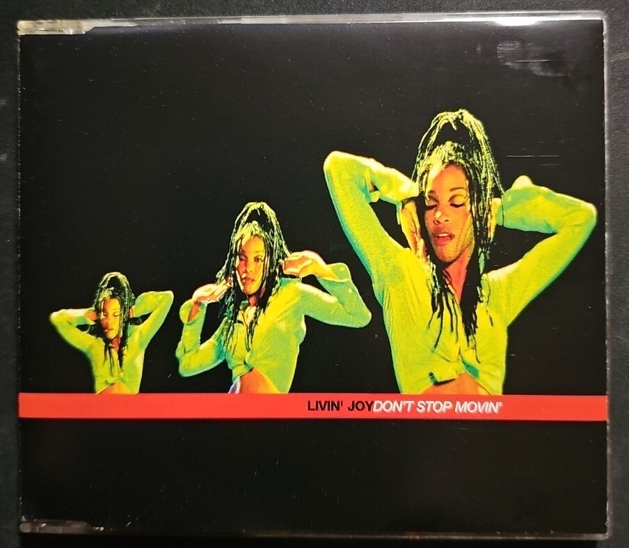 LIVIN' JOY - DON'T STOP MOVIN' (UK AUDIO CD SINGLE, 1996)