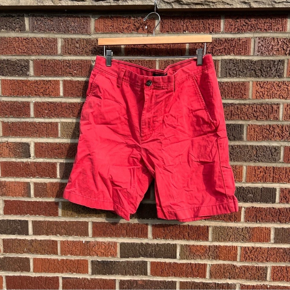 Nautica Washed Red Men’s Chino Shorts