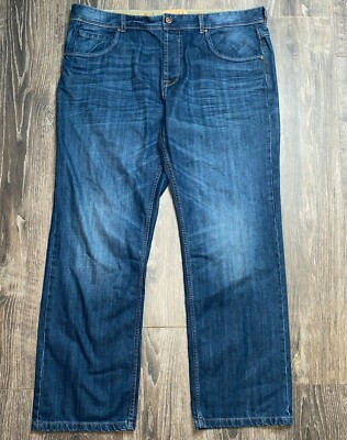 Mantaray Loose Straight Leg Button Fly 