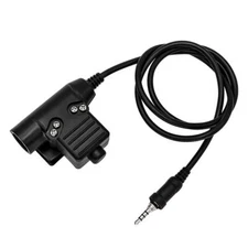 Yaesu Vertex U94 Ptt Tactical Headset Adapter Plug for Yaesu Vertex VX6R VX7R
