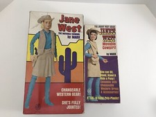 Vintage Marx Johnny West Movable Cowgirl Jane West Cactus Box Parts Pieces Lot
