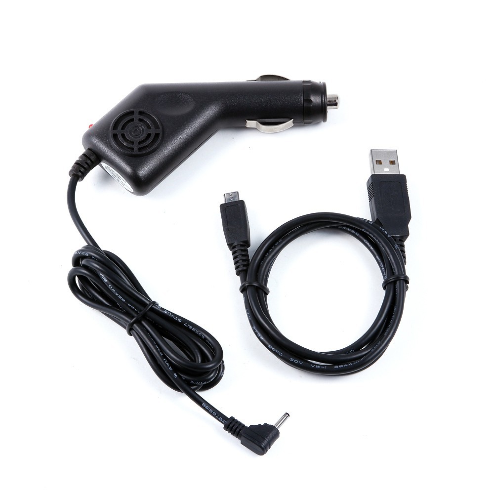 DC Car Power Charger Adapter + USB Cord For RCA Cambio W1162 W116 W101