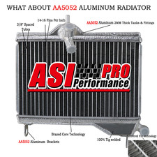 2 Rangée Radiateur Aluminium Pour Yamaha RZ350 84-1985 RD350 RD250 YPVS