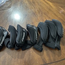 AgxGolf Club Covers 3H-8H Black 