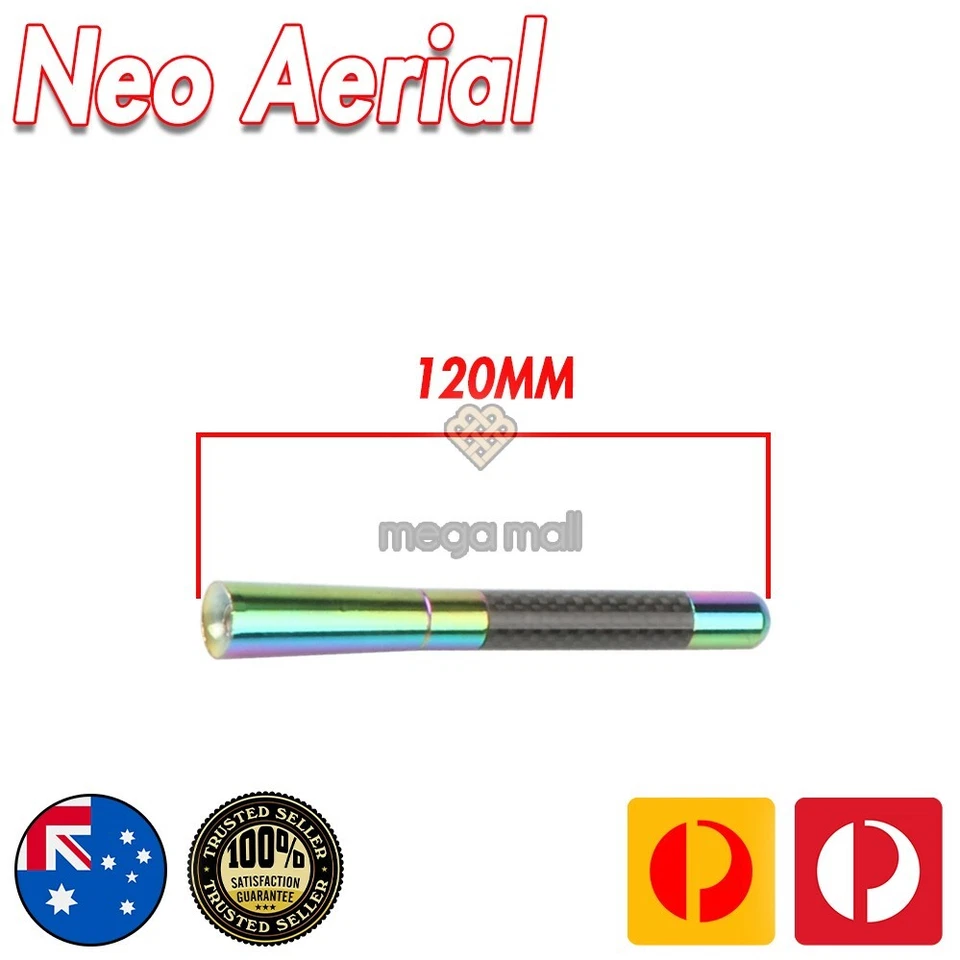 Carbon Fiber Titanium Antenna Aerial Bee Sting for MAZDA 2 3 6 MPS CX-7 BT50 - image 2 of 4