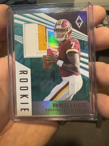 2019 Panini Phoenix - RPS Memorabilia #3 Dwayne Haskins 4/10 (MEM, RC)