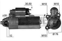 ERA 220015A Starter, Anlasser FüR Ford Escort IV (Gaf, Awf, Abft)