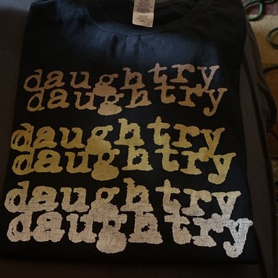 Daughtry Concert T-Shirt 2XL Black