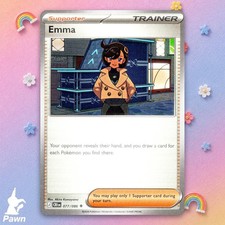 Emma 77/86 Chaos Rising Uncommon Pokemon TCG Card Trading NM Art Akira Komayama