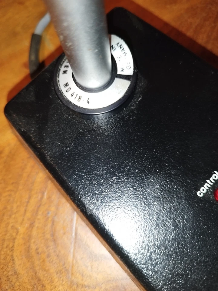  Sennheiser Mikrofon MD 418-4 Telefunken M820 Dynamisch 200 Ohm - Bild 4 von 4