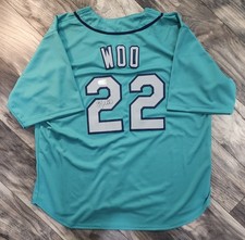 BRYAN WOO Signed Auto Custom Seattle Mariners Jersey SWAU