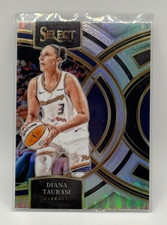 Diana Taurasi 2024 Panini Select WNBA Premier Silver Prizm Card-#188 Mercury