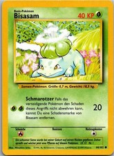 Pokémon Bisasam 44/102 Base Set 1995 Deutsch