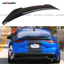 For 2018-2023 Kia Stinger PSM Style Duckbill Rear Trunk Spoiler Lip Carbon Fiber