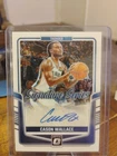 2024-25 Donruss Optic Cason Wallace Signature Series Auto SS-WAL