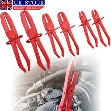 6Pcs/Set Hose Clamp Kit Line Pipe Pliers Set Flexible Pinch Off Brake Fuel Water