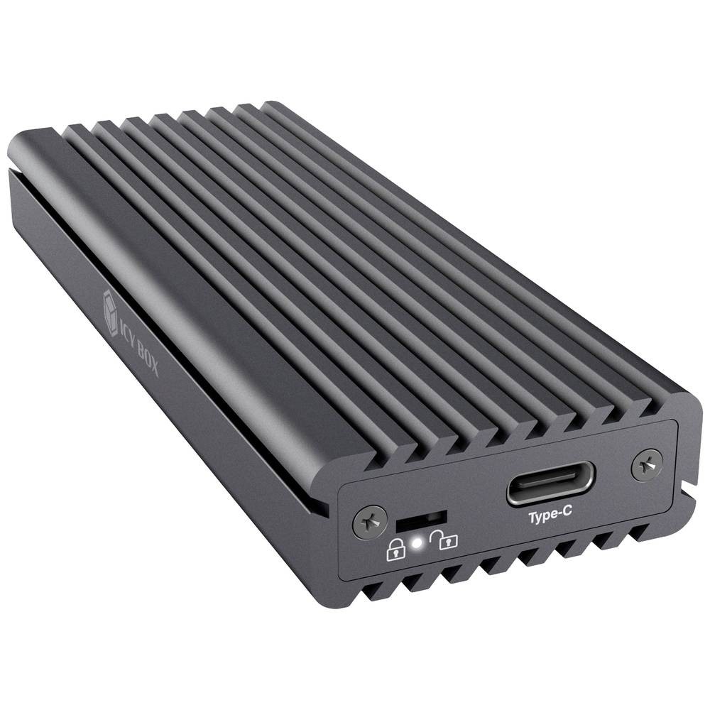 Boîtier M.2 ICY BOX IB-1817MC-C31 USB-C pour SSD NVMe et SATA aluminium gris
