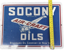 Socony Sign In Collectible Gas & Oil Advertising Signs for sale | eBay