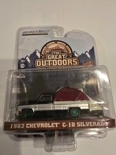 2023 GREENLIGHT GREEN MACHINE 1982 Chevy C-10 Silverado TENT GREAT OUTDOORS 2