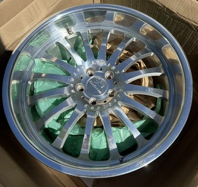 Carlsson CR 1/16 20”x11” ET35 Forged Ultra Lite Wheels Polished