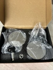 KEMI MOTO MOTORCYCLE BAR END MIRRORS UNIVERSAL HANDLEBAR MIRRORS