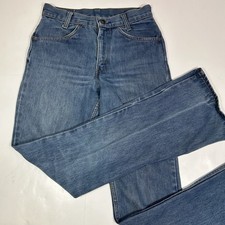 Vintage 1970s Levi  s 746 0917 Orange Tab Bell Bottom Jeans Sz 28 Waist 33 Length