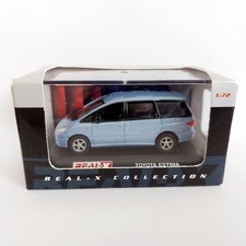 Real-X Collection 1:72 Scale Toyota Estima Blue/Grey