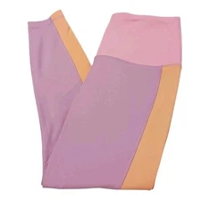 Zelos Medium Impact High Rise 7/8 Leggings L Pastel NWOT