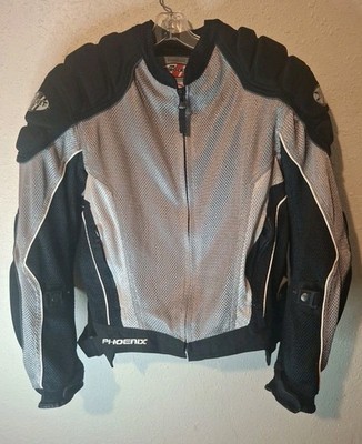 Joe Rocket Phoenix Armoured Padded Motorcycle Jacket Men s Large