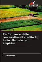 G. Savaraiah | Performance Delle Cooperative Di Credito In India: Uno Studio...