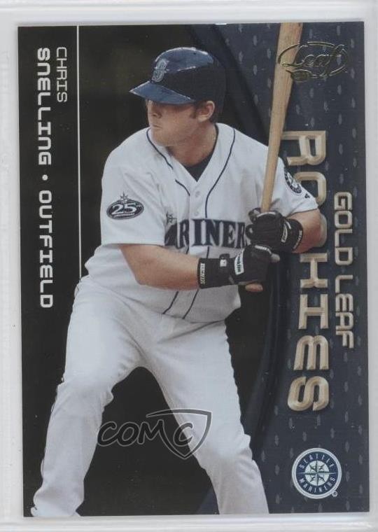 2003 Leaf Gold Leaf Rookies Chris Snelling #4 0l1