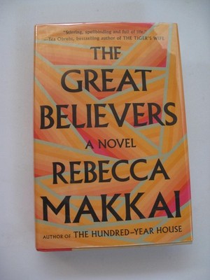 Rebecca Makkai SIGNED The Great Believers US HC DJ protected  SQUARE