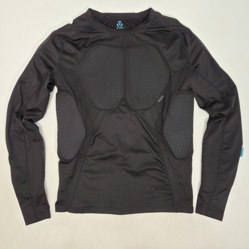 AXIAL Protect Aramid+ Armored Riding Shirt Medium Men’s Black Padded Motorcycle 