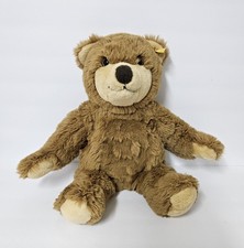 Steiff Teddy Bear Plush German Toy Brown Stuffed 15" Fur Damage Clean Soft