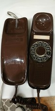 RARE Retro Rotary Leather Wrapped ITT 220 Trimline Phone late 60s-early 70s 